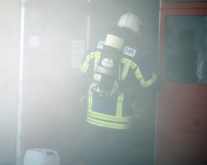 Feuerwehr Atemschutz Brandrauch