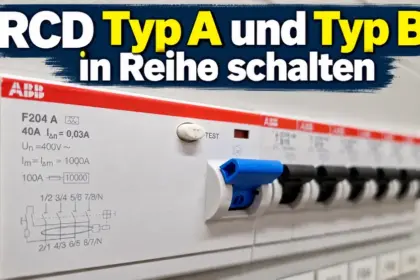 RCD Typ A und Typ B hintereinander schalten
