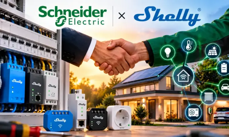 Schneider Electric übernimmt Shelly
