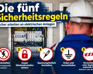 Die fünf Sicherheitsregeln