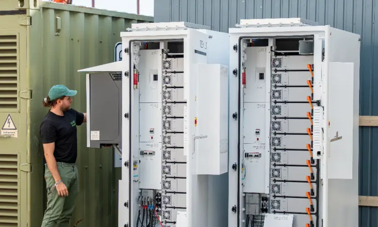 Batteriespeicher auf dem Oktoberfest